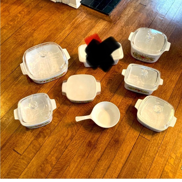 Corningware Other - Corningware Corelle Spice of life design 8pc set vintage or the 21pc. Set